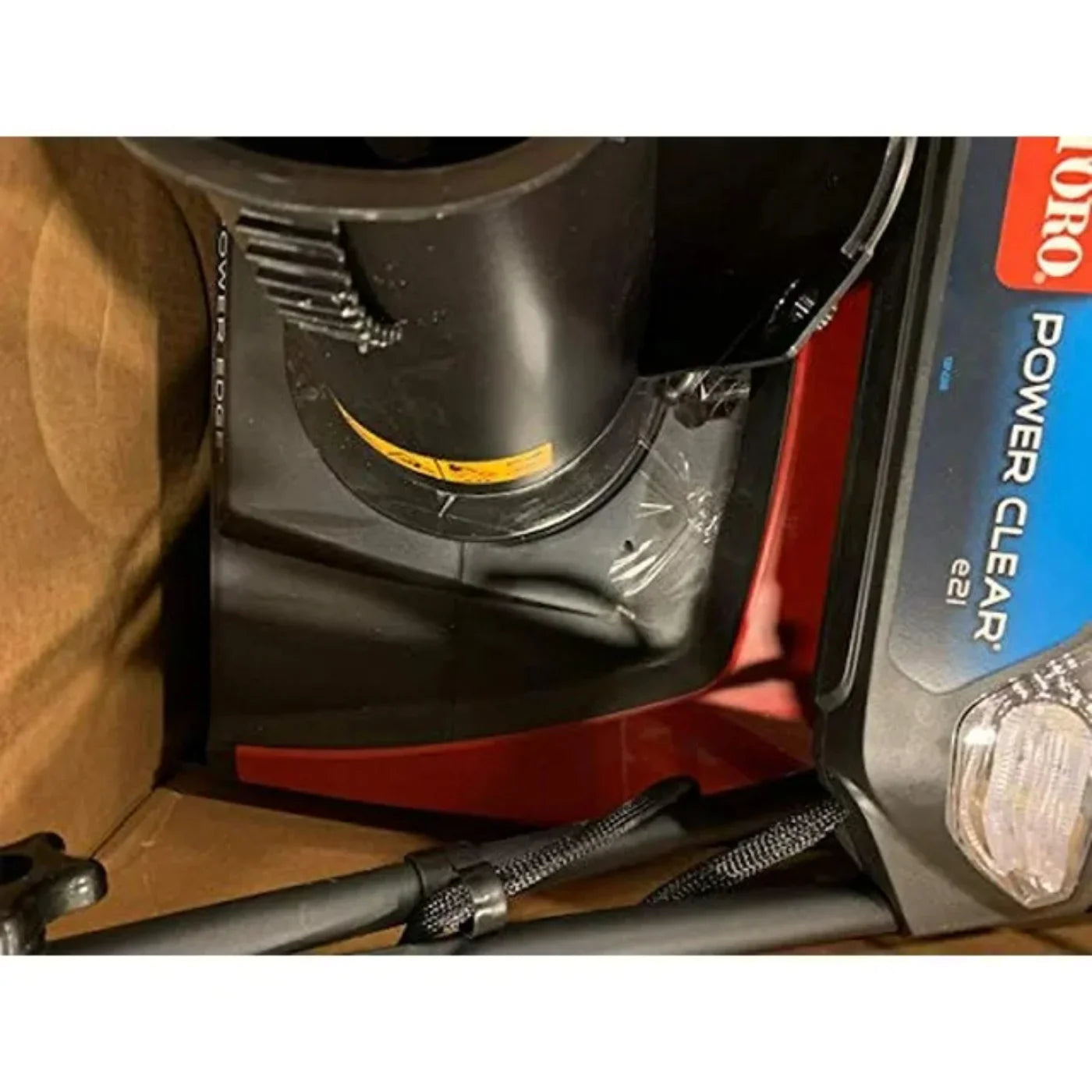 Toro Power Clear 21 in. W Single-Stage Electric Start Battery Snow Blower