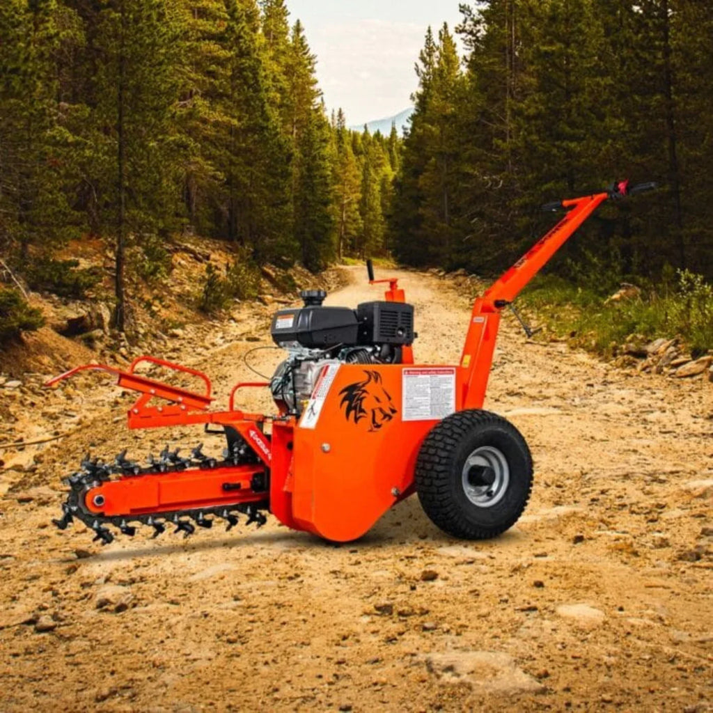 Detail K2 OPT118 18 in. 7 HP Trencher with kohler CH270 Command Pro Commercial Gas Engine